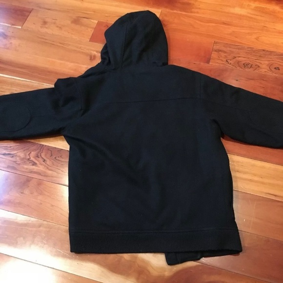 Men's Maiden Noir hooded Wool Winter Coat Size L - Picture 7 of 8